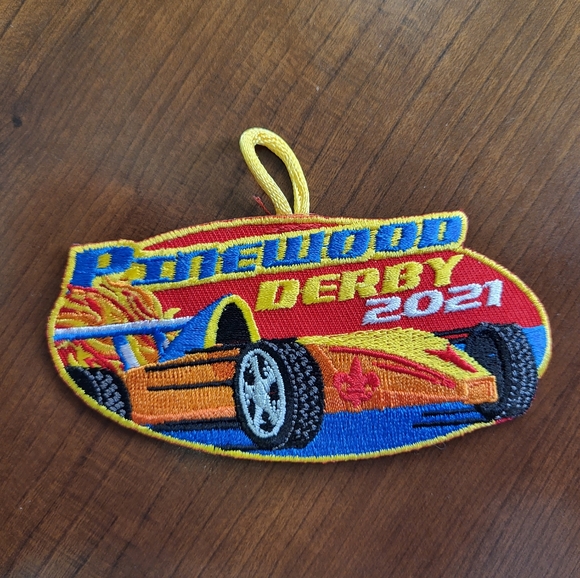 2021 BSA Pinewood Derby patch - Picture 1 of 1